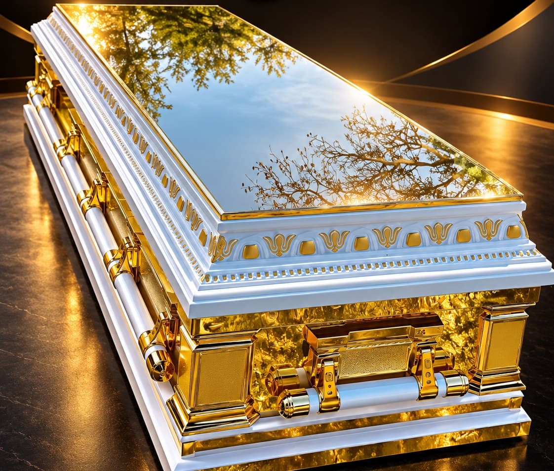 Glass Casket from Diaspora Funeral Services