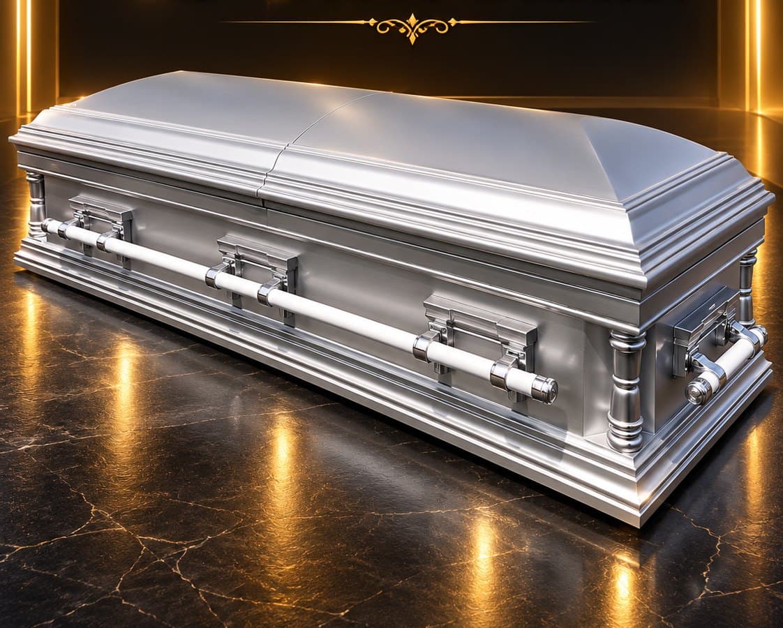 Steel Casket from Diaspora Funeral Services
